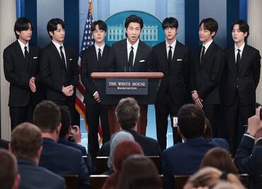 BTS levanta la voz en la Casa Blanca contra los crímenes de odio