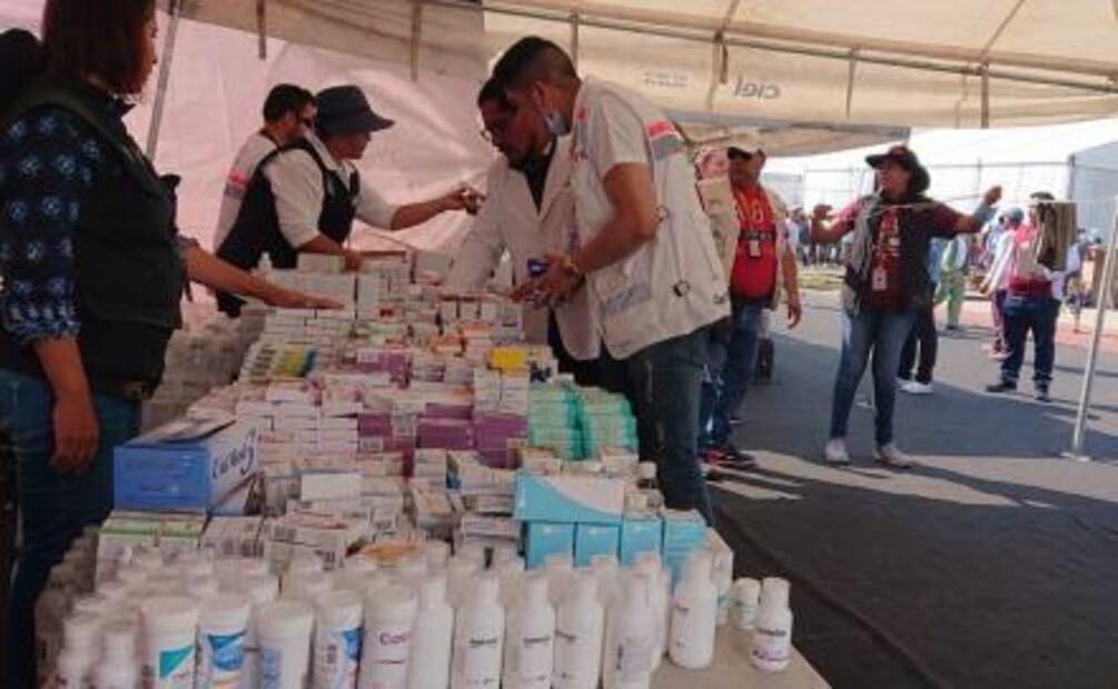 Sector Salud brinda atención médica a caravana migrante