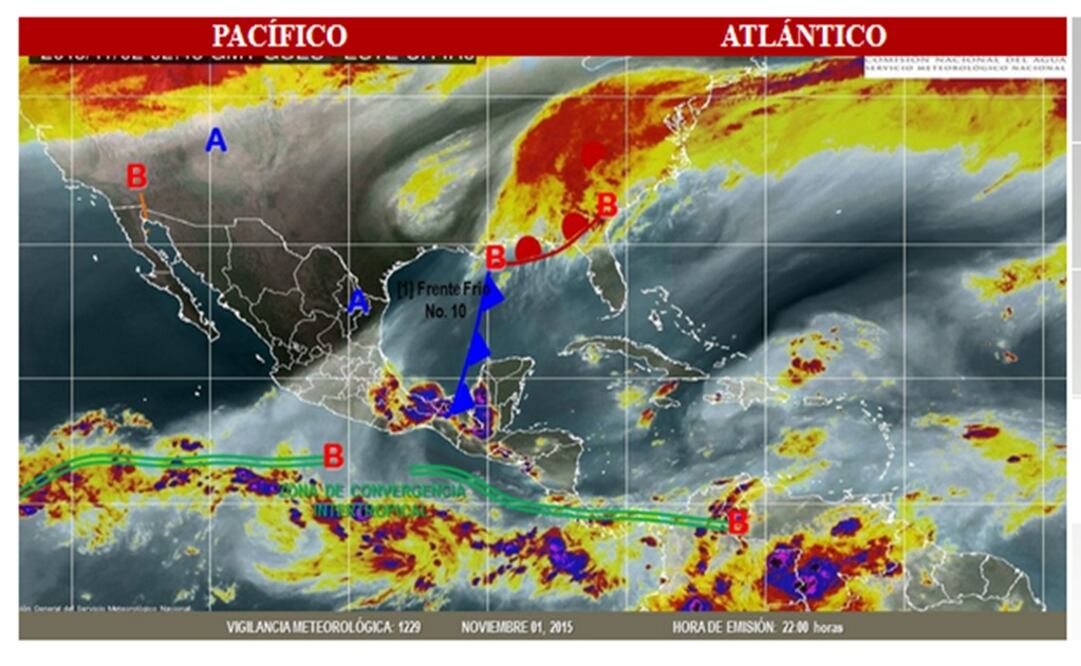 Tomada de la página de Conagua