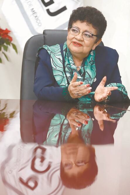 En la foto: Ernestina Godoy Ramos, Fiscal General de Justicia de la CDMX. BERENICE FREGOSO. EL UNIVERSAL