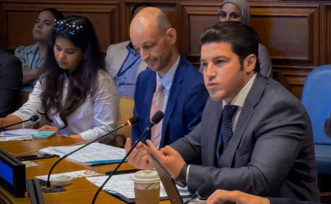 Samuel García señaló que el Plan tiene como meta el acceso universal al agua potable, así como la mejora en la calidad del agua. Foto: Especial