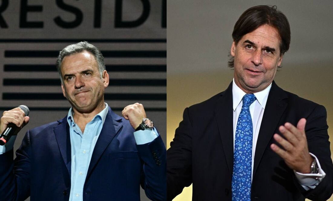 Lacalle Pou y Orsi comienzan proceso de transición tras elecciones en Uruguay. Foto: Especial/El Universal