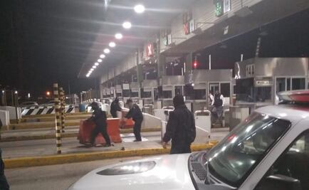 Policías federales permiten paso sin pago de peaje en caseta de Tepotzotlán