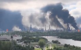 VIDEOS: Ucrania lanza ataque masivo con drones contra refinería de Moscú; Rusia amenaza con respuesta