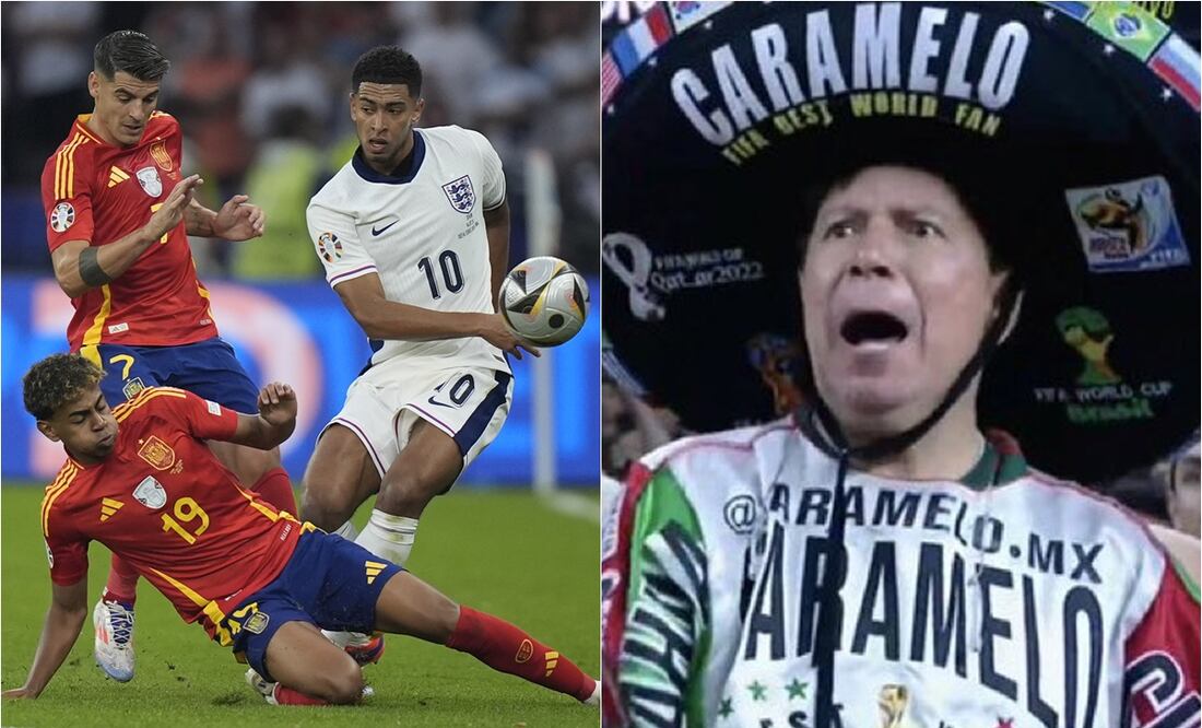 FOTO: ESPECIAL/AP .Caramelo en la Final de la Eurocopa 2024