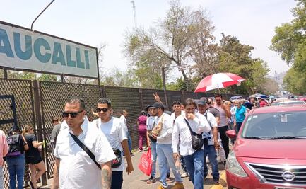 Largas filas y papeletas agotadas en casillas especiales del Parque Naucalli