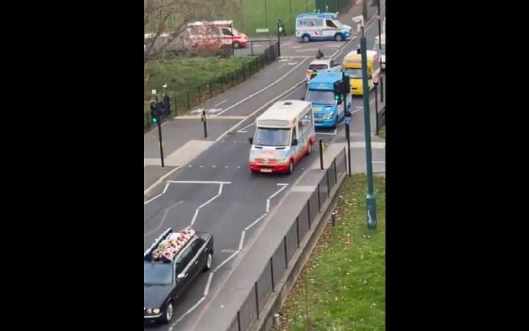 Viral: Organizan procesión con 10 camiones de helado a vendedor que falleció por cáncer