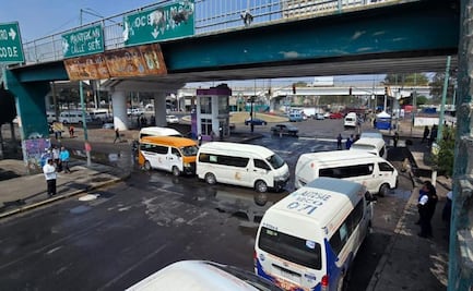 Transportistas cierran vialidades en zona oriente del Valle de México; protestan contra extorsiones y abusos