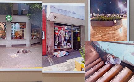 Exposición fotográfica sobre personas en situación de calle