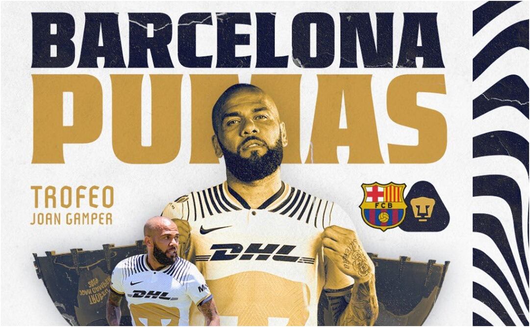 Barcelona vs Pumas: ¿Cuándo y dónde ver el partido por el trofeo Joan Gamper? / FOTO: Twitter: @PumasMX