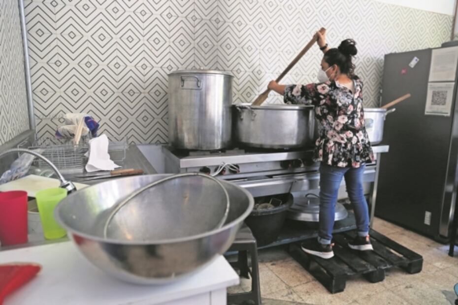 Manos amigues, lugar en el que comen todos