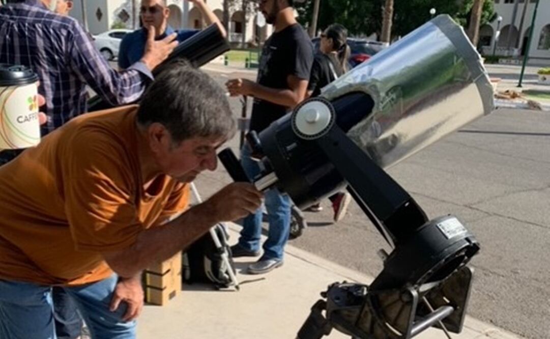 El fenómeno tendrá una duración de 2 horas y 30 minutos, aproximadamente
Fotografía: Amalia Escobar