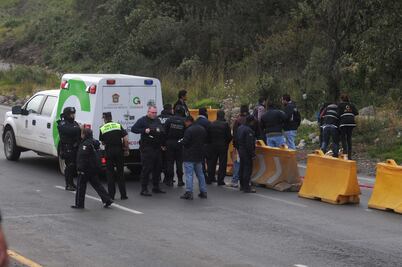 Arma del “justiciero”, similar a las de policías