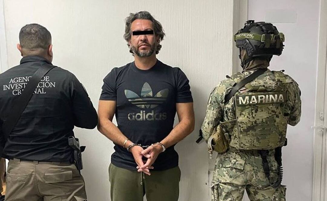 Valencia González, alias “Socialitos”, fue detenido con fines de extradición el miércoles pasado por la Marina y la FGR en Atizapán de Zaragoza, Estado de México. Foto: EL UNIVERSAL