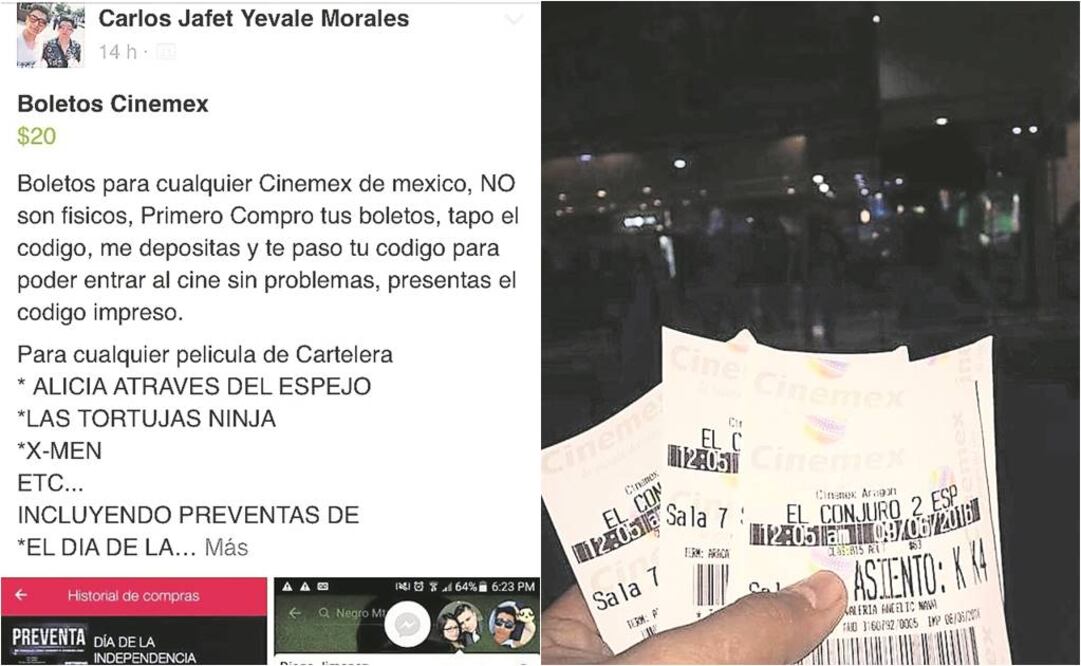 Los vendedores publican sus teléfonos o avisan de sus puntos de venta (FACEBOOK)