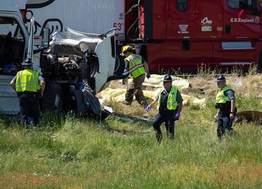 Carambola en autopista de Oregon deja 7 muertos y varios heridos