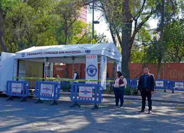 Alcoholímetro las 24 horas durará hasta el 6 de enero