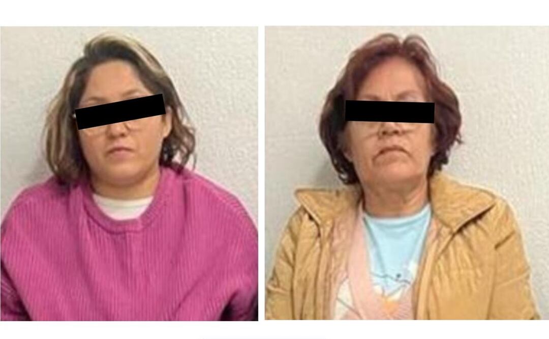 La policía Capitalina logró la detención de dos mujeres integrantes de una célula delictiva en la colonia Agrícola Pantitlán, de la alcaldía Iztacalco. Foto: Especial