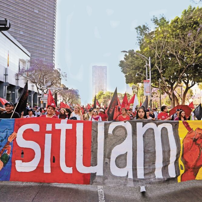 Jorge Dorantes, secretario general del sindicato, destacó que seguirán exigiendo un mayor incremento salarial. ARCHIVO EL UNIVERSAL