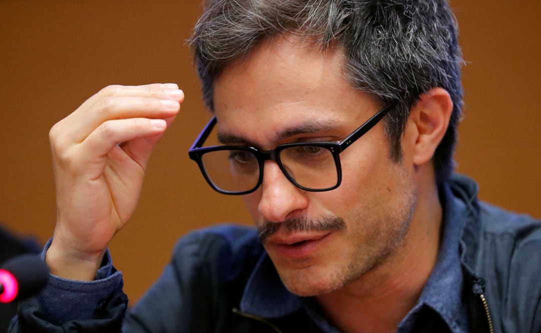 Gael García Bernal presentó hoy en Cannes su nueva serie "Aquí en la tierra". Foto: Reuters/Denis Balibouse, archivo