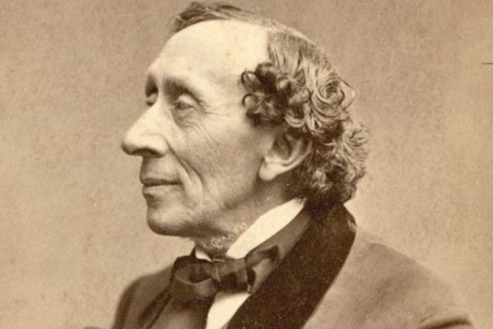 Retrato de 1869 tomado por la fotógrafa Thora Hallager, una de las fotos más tardías
y reconocibles de Andersen.