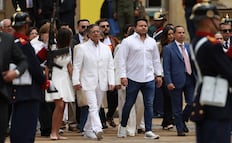 VIDEO: Petro deja la Casa de Nariño en su último acto como mandatario de Colombia; "no hay presidente para entregarle el mando"