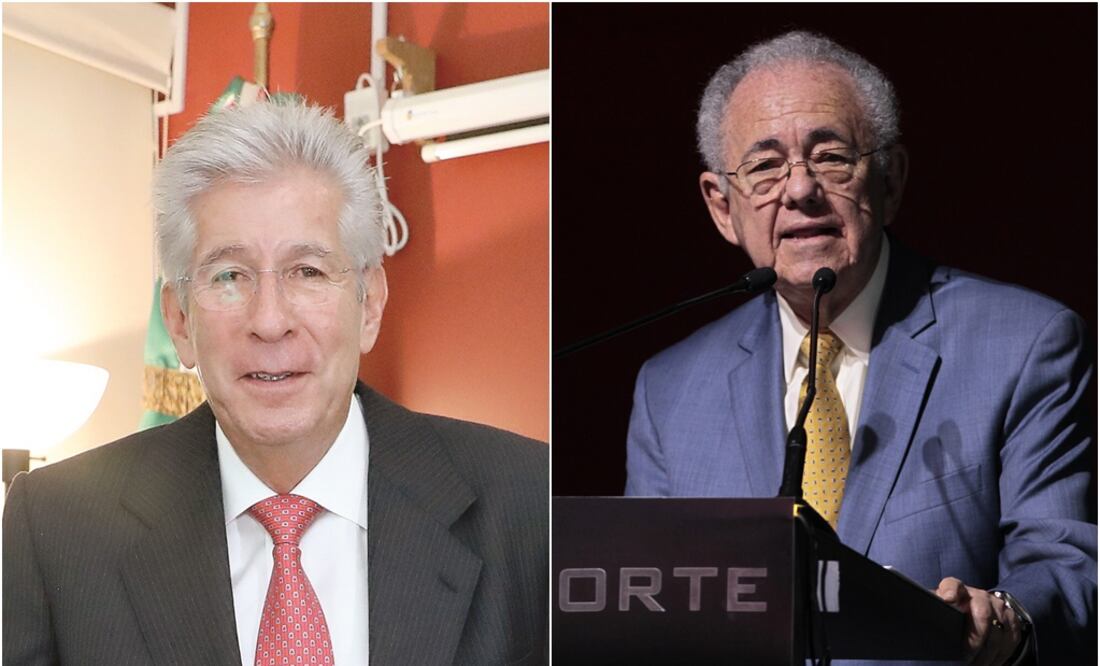 Gerardo Ruiz Esparza y Javier Jiménez Espriú. Foto: Archivo/ EL UNIVERSAL