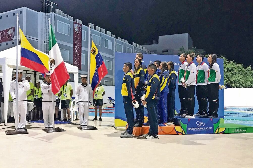 El equipo mexicano subió a lo más alto del podio en Barranquilla (TWITTER)