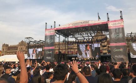 Suena en el Zócalo concierto por Día del Amor