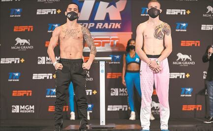 El mexicano Óscar Valdez se prepara para su primera pelea del año