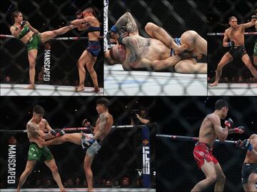 Brando Moreno y Yair Rodríguez caen en la histórica función de UFC en México