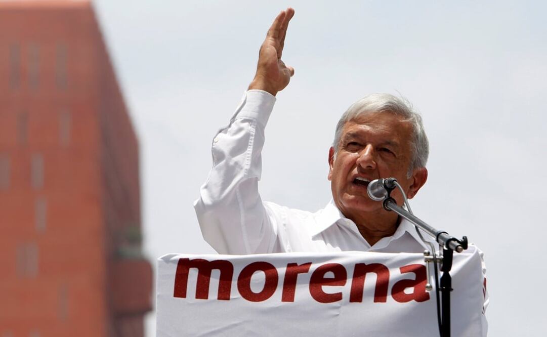López Obrador durante un discurso en la ciudad de México, el 26 de junio de 2016. Fotografía de archivo, Reuters