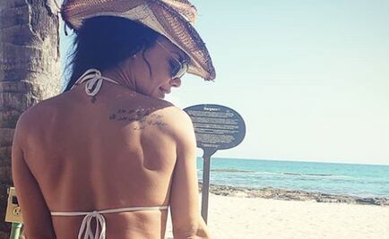 Lis Vega muestra su trasero en diminuto bikini 