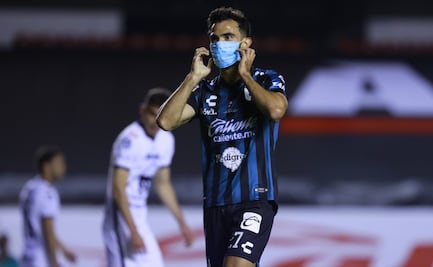 Querétaro y el festejo de gol con mensaje para combatir el Covid-19