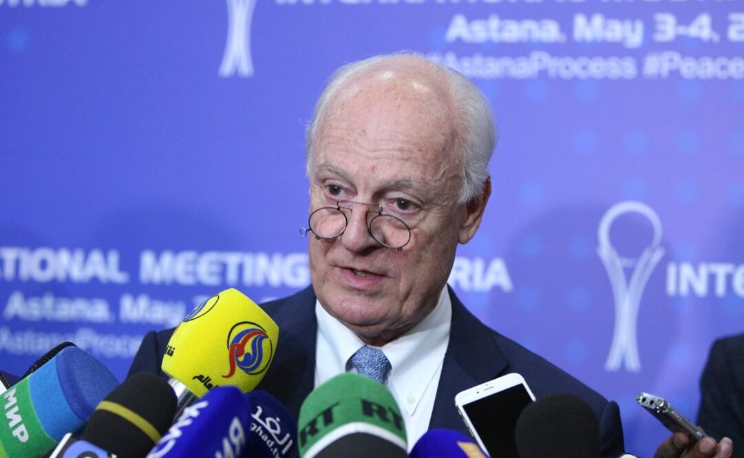 El mediador de la ONU para el conflicto, Staffan de Mistura (Foto: Reuters)