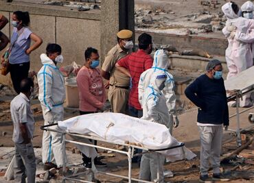 India registra nuevo récord de muertes por Covid-19 con 3 mil 680 en 24 horas