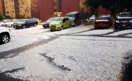 Llueve y graniza en CDMX; activan alerta amarilla por lluvia en 14 alcaldías