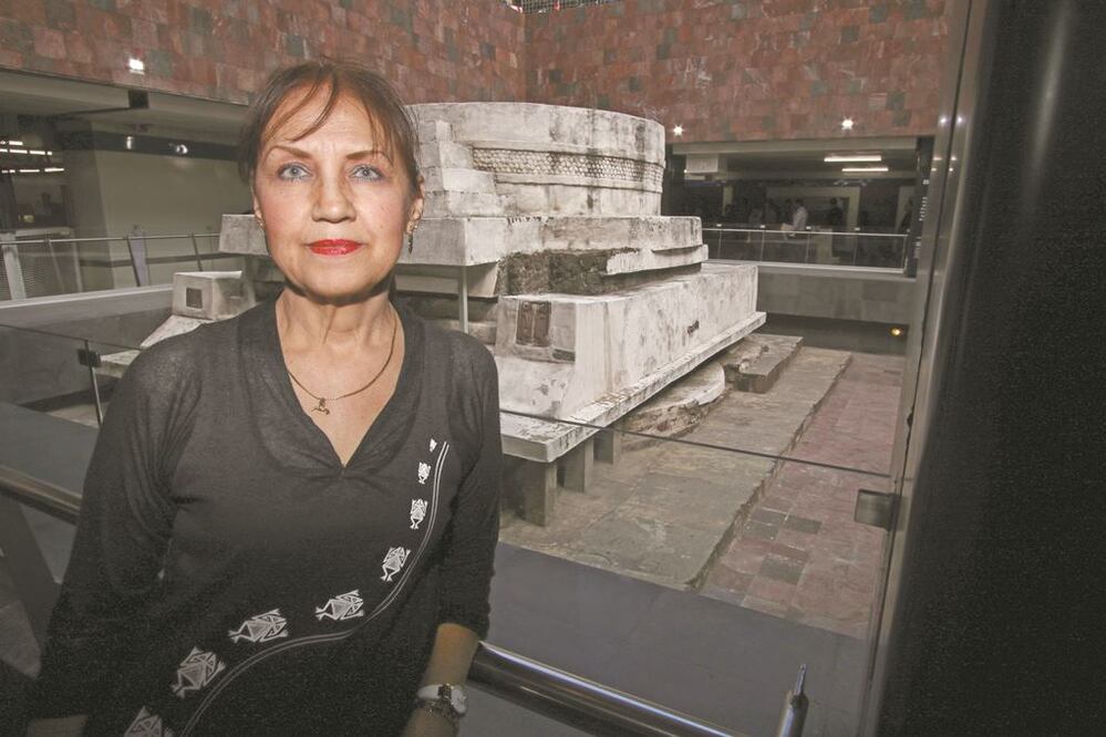 Blanca Barragán Moctezuma, descendiente de Moctezuma Xocoyotzin. CARLOS MEJÍA. EL UNIVERSAL