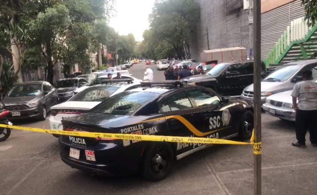 Los asaltantes huyeron en dos motocicletas hacia el oriente de la Ciudad de México. Foto: Isidro Corro. EL UNIVERSAL