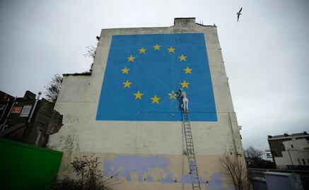 Desaparece mural de Banksy sobre el Brexit
