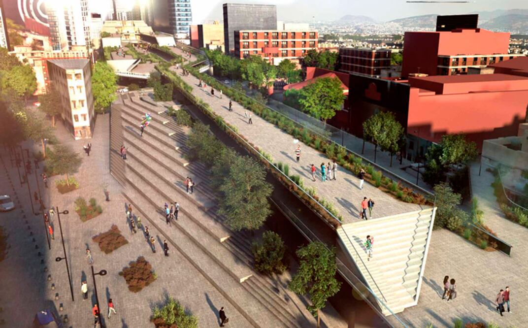 La intención es abrir nuevos espacios para los peatones y zonas de convivencia en el tramo que comprende de Lieja a la Glorieta de los Insurgentes (ESPECIAL)