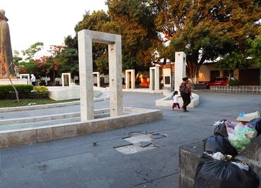 Efigies de Zapata: daños y mal mantenimiento