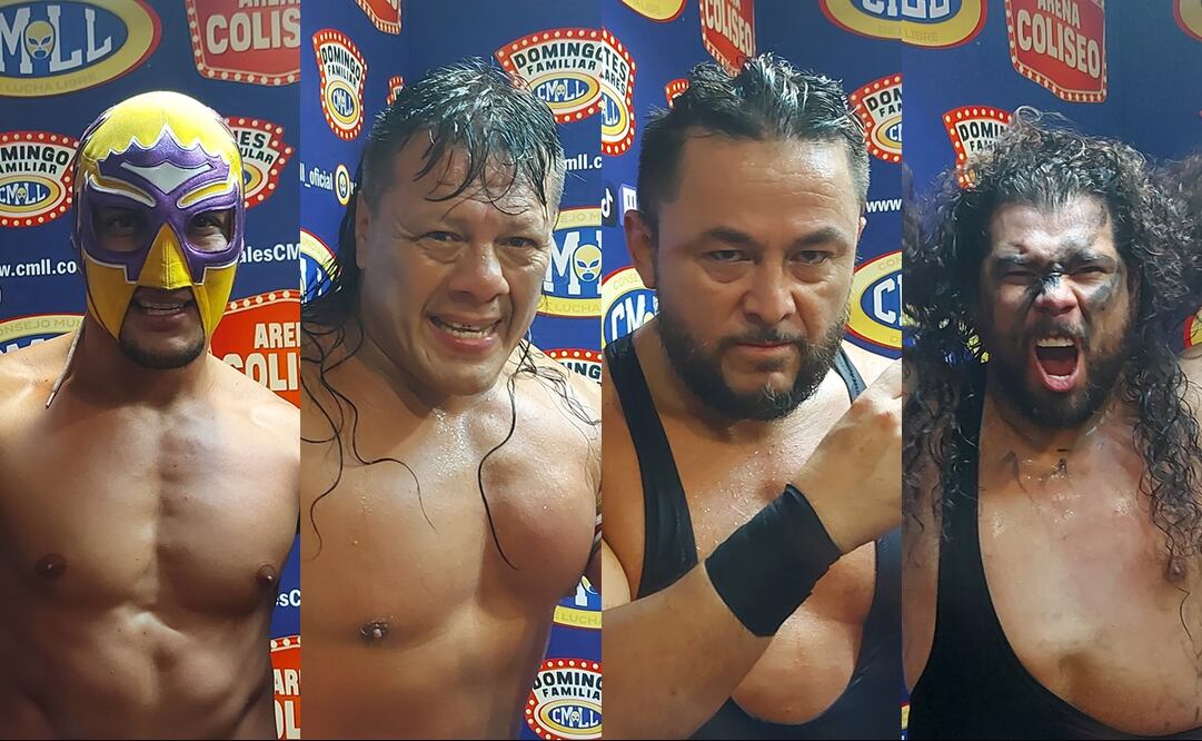 Los luchadores que ya lanzaron retos de apuestas para el Aniversario 89 del CMLL - FOTO: Especial