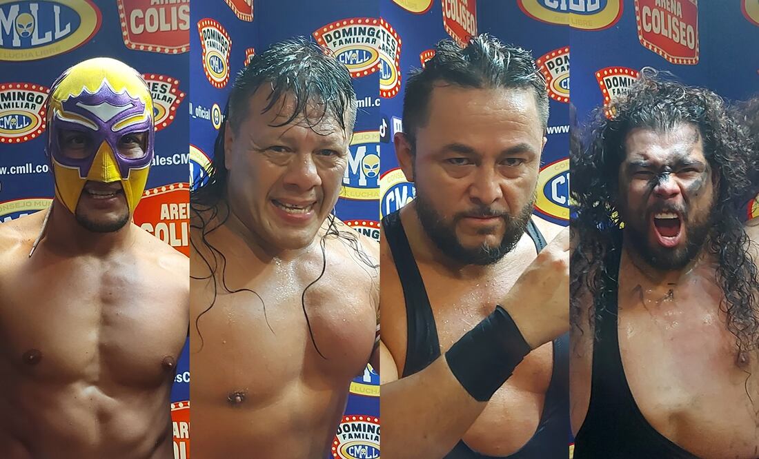 Los luchadores que ya lanzaron retos de apuestas para el Aniversario 89 del CMLL - FOTO: Especial