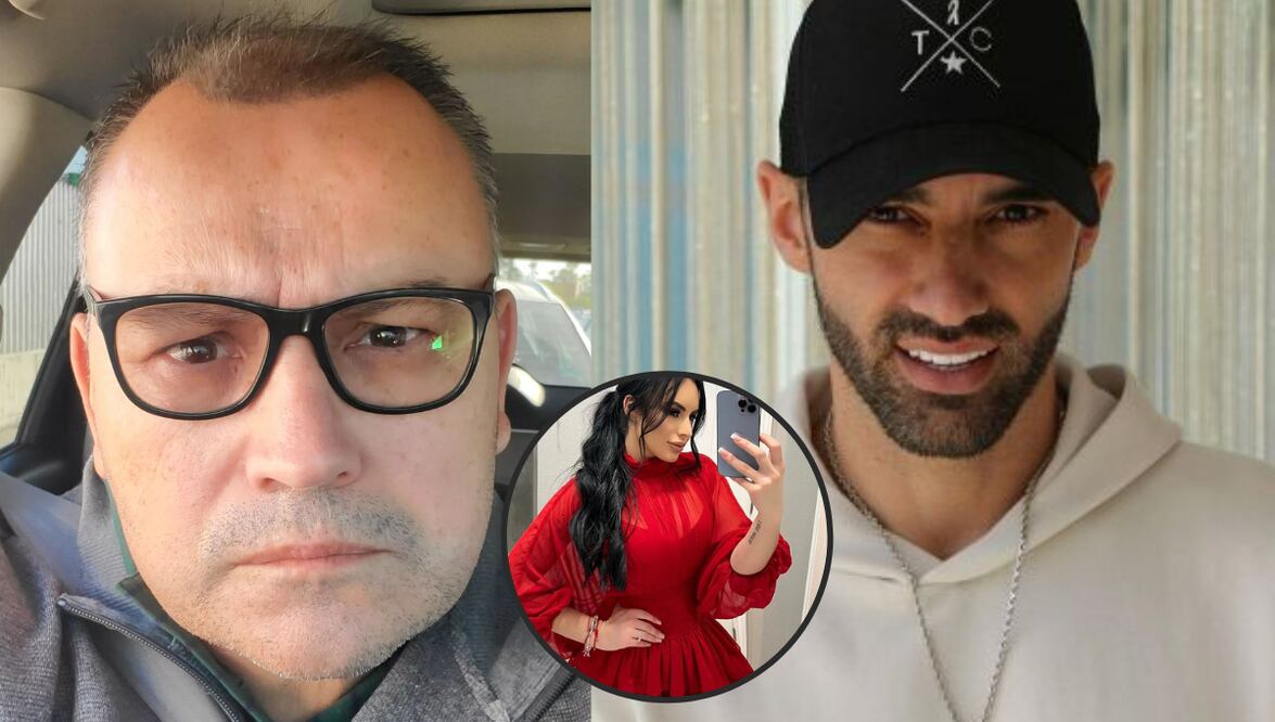 Así es la relación que tiene Roger, el padre de Evelyn Beltrán, con su yerno Toni Costa. Fuente Instagram @beltranrussell2 y @toni