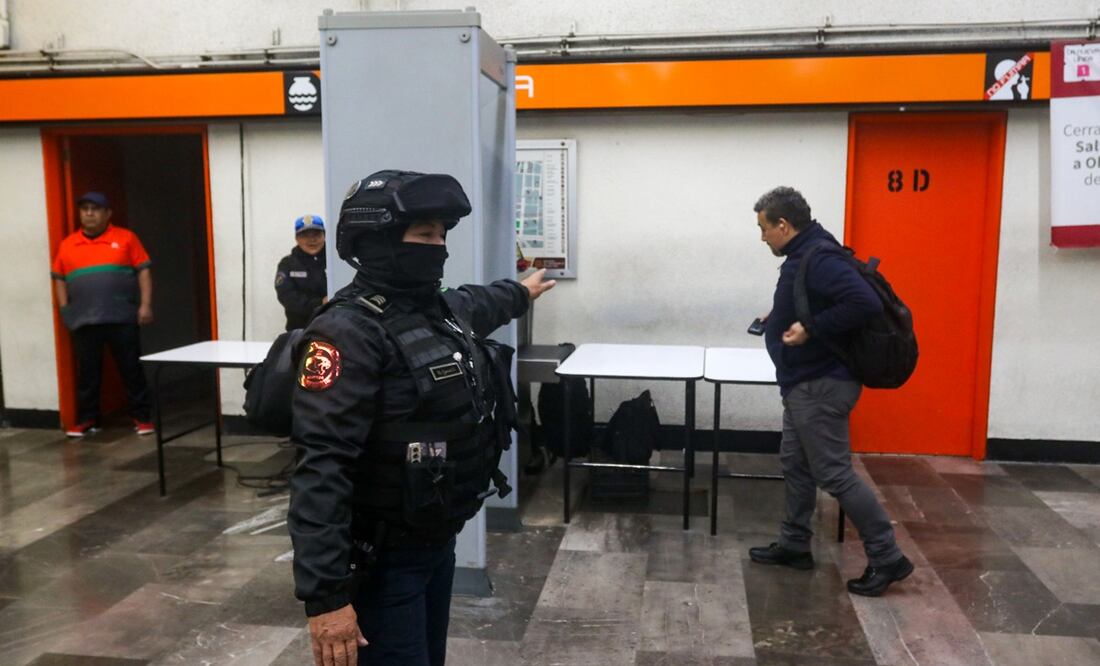 Diputados de la CDMX pidieron al Metro y a la SSC reforzar la vigilancia durante las fiestas decembrinas. Foto: Axel Sánchez/EL UNIVERSAL