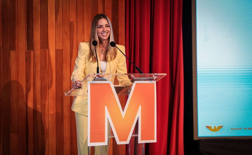Mariana Rodríguez fue candidata de Movimiento Ciudadano por la alcaldía de Monterrey. Foto: especial