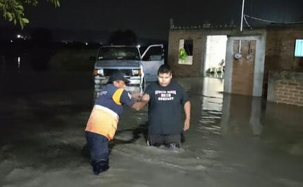 Por inundaciones dejan sus casas más de 1750 personas en Abasolo 