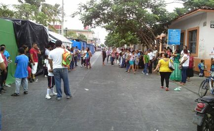 CNTE “cierra” escuela que sí estaba dando clases en Oaxaca