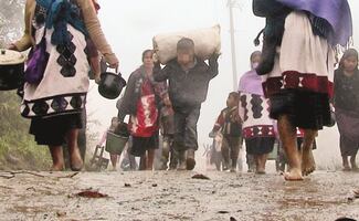 Al menos 30 indígenas tzeltales son desplazados en el municipio de Chilón, Chiapas: Frayba; 3 personas fueron torturadas, denuncia